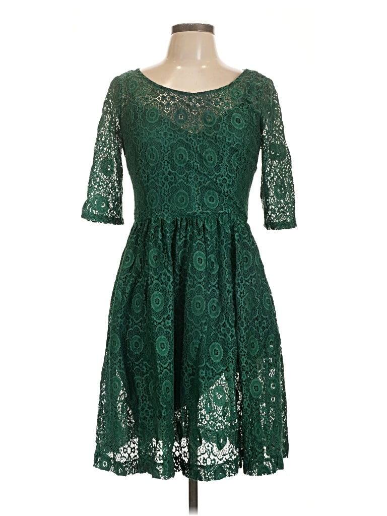 Pre-owned Tracy Reese Cocktail Dress In Green