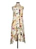 Alembika Floral Ivory Cocktail Dress Size 8 (2) - photo 1