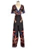 Flying Tomato Graphic Black Blue Jumpsuit Size S - photo 1