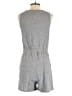Gap 100% Cotton Solid Gray Romper Size S (tall) - photo 2