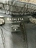 Athleta Chevron-herringbone Black Athletic Shorts Size 4 - photo 3