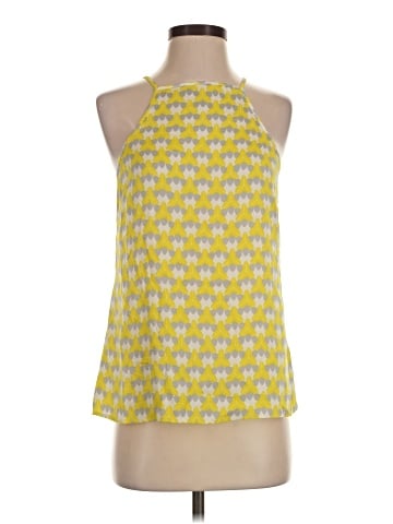 Banana Republic Milly Collection Sleeveless Silk Top (view 1)
