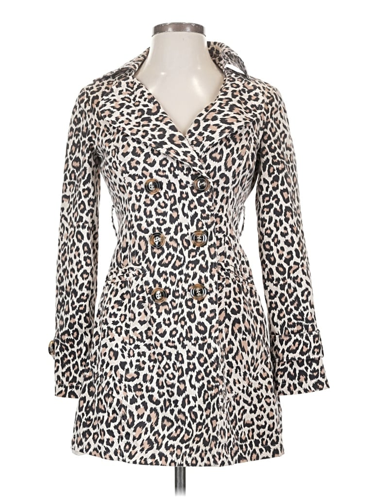 Pre-owned Forever 21 Blazer Jacket In Ivory