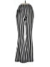 Jess Lea Stripes Black Casual Pants Size L - photo 1