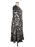 Perceptions Paisley Black Casual Dress Size XL - photo 4
