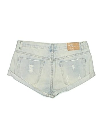 ONE X ONETEASPOON Denim Shorts (view 2)