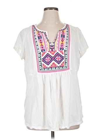 Woman Within Sleeveless T-Shirt (view 1)