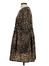 Shein 100% Polyester Animal Print Brown Casual Dress Size 4 - photo 5