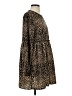 Shein 100% Polyester Animal Print Brown Casual Dress Size 4 - photo 4