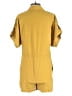 Naked Zebra Solid Yellow Romper Size S - photo 2
