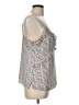 CeCe 100% Polyester Blue Sleeveless Top Size L - photo 4