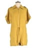 Naked Zebra Solid Yellow Romper Size S - photo 1