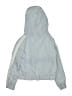 D&G Junior 100% Nylon Solid Blue Raincoat Size 10/12 - photo 2