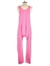 Unbranded Solid Pink Jumpsuit Size S - photo 2