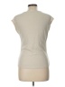 Wit & Wisdom Ivory Sleeveless T-Shirt Size L - photo 2