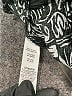 Chico's Print Black Linen Pants Size XXL (4) - photo 5