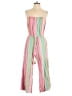 Elan Stripes Pink Jumpsuit Size S - photo 1
