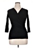 Max Mara Black 3/4 Sleeve Top Size L - photo 1
