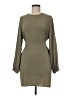 ASOS 100% Polyester Solid Green Casual Dress Size 6 - photo 1