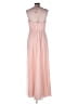 Amsale 100% Polyester Pink Cocktail Dress Size 14 - photo 2