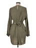 ASOS 100% Polyester Solid Green Casual Dress Size 6 - photo 2