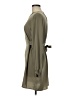 ASOS 100% Polyester Solid Green Casual Dress Size 6 - photo 5