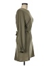 ASOS 100% Polyester Solid Green Casual Dress Size 6 - photo 4