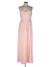 Amsale 100% Polyester Pink Cocktail Dress Size 14 - photo 1