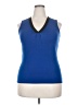 Tahari Blue Sleeveless Top Size 18 (estimated) - photo 1