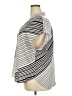 Nine West 100% Polyester Stripes Silver Short Sleeve Blouse Size 2X - photo 5