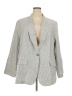 Scoop Chevron-herringbone Gray Blazer Size 3X - photo 1