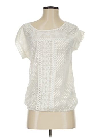 Max Studio Short Sleeve Blouse (view 1)