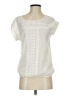 Max Studio Ivory Short Sleeve Blouse Size S - photo 1