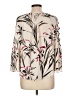 Jennifer Lopez Tan 3/4 Sleeve Blouse Size L - photo 2