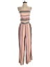 American Eagle Outfitters Stripes Pink Jumpsuit Size M - photo 1