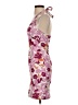 Shein Floral Pink Cocktail Dress Size 4 - photo 5
