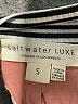 Saltwater LUXE Print Ivory Track Jacket Size S - photo 6