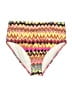 Boden Chevron-herringbone Gold Swimsuit Bottoms Size 6 - photo 1