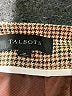 Talbots Houndstooth Brown Casual Skirt Size 16 - photo 4
