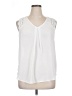 Abbeline 100% Polyester White Sleeveless Blouse Size XL - photo 1