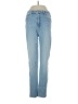 Zara Stripes Blue Jeans Size 4 - photo 1