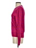 Banana Republic Stripes Pink Silk Pullover Sweater Size S - photo 5
