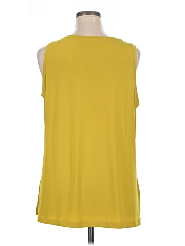 Susan Graver Sleeveless T-Shirt (view 2)