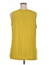 Susan Graver Yellow Sleeveless T-Shirt Size XL - photo 2