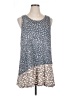 Logo Layers Blue Tank Top Size 1X - photo 1