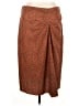 Nine West 100% Polyester Animal Print Brown Casual Skirt Size XL - photo 1