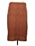 Nine West 100% Polyester Animal Print Brown Casual Skirt Size XL - photo 2