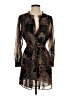Zara Paisley Brown Cocktail Dress Size S - photo 1
