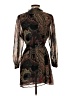 Zara Paisley Brown Cocktail Dress Size S - photo 2