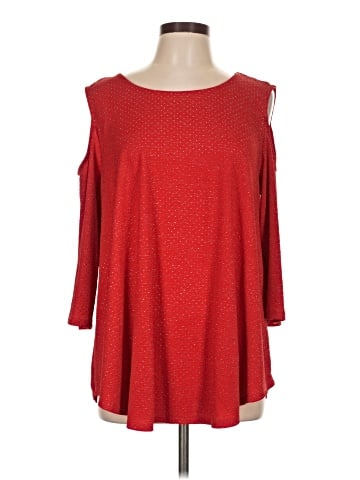 Ruby Rd. 3/4 Sleeve Top (view 1)